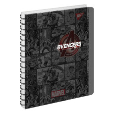 Тетрадь А5 144 Кл. YES Пл.Обл. Marvel (681780)