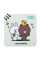 Блокнот Yes Line Friends Butterfly 110x110 80 аркушів лінія (152192)