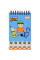 Блокнот Yes Stumble Guys Blue 85x142 60 аркушів (152236)