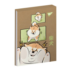 Блокнот Animals. Corgi А6 80 листов клетка YES (152001)