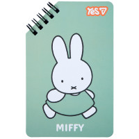 Блокнот Yes Miffy Olive 95x145 60 аркушів лінія (152227)