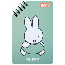 Блокнот Yes Miffy Olive 95x145 60 аркушів лінія (152227)