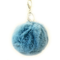 Брелок YES с пушком “Blue Fluffy” код: 558114