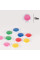 Глазки самоклеющиеся цветные 18мм 50 шт Santi (954644)