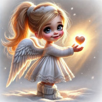 Алмазна мозаїка Серденько 20*20см Dreamtoys (S10314)