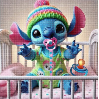 Алмазна мозаїка Малюк Стіч 20*20см Dreamtoys (S10346)