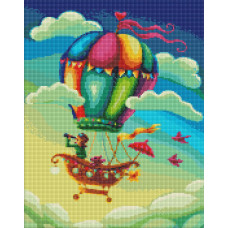 Алмазная мозаика - Путешественники ©Elena Schweitzer 40х50 Идейка (AMO7315)