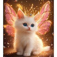 Алмазна мозаїка Чарівна кішка 20*20см Dreamtoys (S10114)