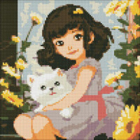 Алмазна мозаїка У теплих обіймах art_selena_ua Ідейка (AMO7901)