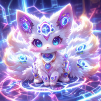 Алмазна мозаїка Фантастичний лис 20*20см Dreamtoys (S10161)