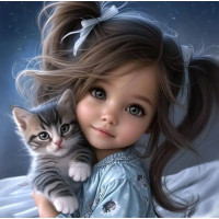 Алмазна мозаїка Друзі дитинства 20*20см Dreamtoys (S10206)