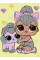 Алмазна мозаїка з частковою викладкою LOL Surprise! Kitty Queen With Kitty Kitty 15х20 Ідейка (AML1206)