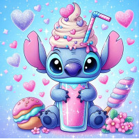 Алмазна мозаїка Коктейль 20*20см Dreamtoys (S10323)
