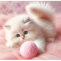 Алмазна мозаїка Рожева хмаринка 20*20см Dreamtoys (S10250)