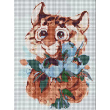 Алмазная мозаика на подрамнике Маленький джентльмен 30x40 (AMO7141)