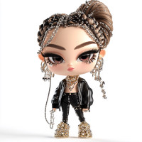 Алмазна мозаїка Королева гламуру 20*20см Dreamtoys (S10152)