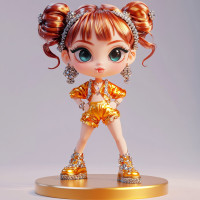 Алмазна мозаїка Модне сяйво 20*20см Dreamtoys (S10101)