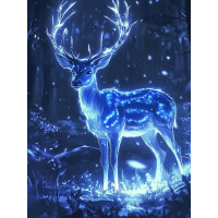 Алмазна мозаїка Магічний олень 20*20см Dreamtoys (S10163)