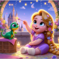 Алмазна мозаїка Казкове диво 20*20см Dreamtoys (S10196)