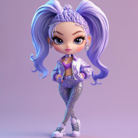 Алмазна мозаїка Блискучий стиль 20*20см Dreamtoys (S10102)