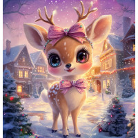 Алмазна мозаїка Казкова зима 20*20см Dreamtoys (S10118)