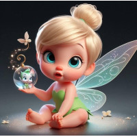 Алмазна мозаїка Чарівність феї 20*20см Dreamtoys (S10169)
