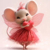 Алмазна мозаїка Казкова любов 20*20см Dreamtoys (S10130)