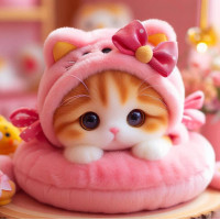 Алмазна мозаїка Грайливе кошеня 20*20см Dreamtoys (S10234)