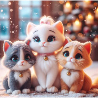 Алмазна мозаїка Аманда Лінда і Роуз 20*20см Dreamtoys (S10237)