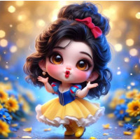 Алмазна мозаїка Чарівний поцілунок 20*20см Dreamtoys (S10200)