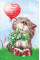 Алмазная мозаика Пушистик 20*30см Santi (954287)