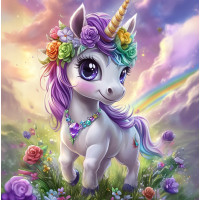 Алмазна мозаїка Магія країни мрій 20*20см Dreamtoys (S10113)