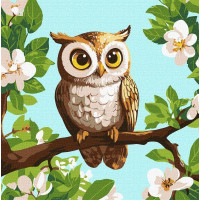 Картина за номерами Лісова варта art_selena_ua 30х30 Ідейка (KHO6740)
