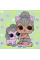 Картина за номерами L.O.L. Surprise! TroopSurprise Kitty Queen With Kitty 40х40 Ідейка (KHO6290)