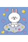 Картина за номерами з алмазною мозаїкою Line Friends 25х25 см SANTI (954939)
