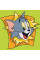 Картина за номерами Tom and Jerry: Веселі пригоди Warner Bros. 25х25 Ідейка (KHO1366)