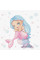 Картина за номерами Блакитна русалочка tanya_bonya 30х30 Ідейка (KHO6047)
