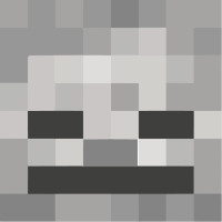Розпис на полотні Скелетон Minecraft 30х30 см АРТ-КРАФТ (15013-AC)