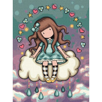 Картина за номерами April's Showers Santoro Gorjuss Collection 30х40 Ідейка (KHO8672)