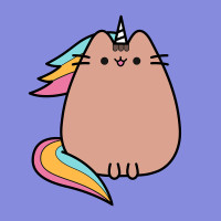Картина за номерами Єдиноріжка Котик Pusheen 25*25 см SANTI (954242)
