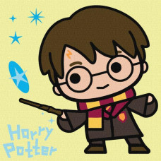 Картина за номерами Harry Potter: Чари під зірками Warner Bros 25х25 Ідейка (KHO1365)