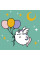 Картина по номерам детская Воздушное счаcтье Pusheen 25*25 см SANTI (954221)