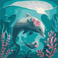 Картина по номерам Морская прогулка ©Elena Schweitzer Идейка 30х30 (KHO4367)