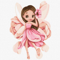 Картина за номерами Вишукана чарівниця tanya_bonya 30х30 Ідейка (KHO6042)