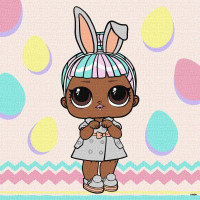 Картина за номерами L.O.L. Surprise! Spring Bling CARATS 2 30х30 Ідейка (KHO1227)