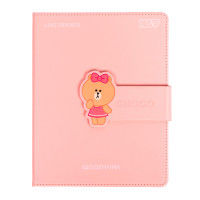 Щоденник шкільний Yes Line Friends A5 40 аркушів PU твердий (911686)