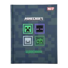 Щоденник шкільний Yes твердий Minecraft А5 40 аркушів (911663)