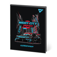Щоденник шкільний PU Night city drifter Yes (911609)