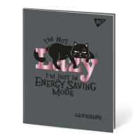 Щоденник шкільний інтегральний Lazy cat А5 40 аркушів Yes (911564)