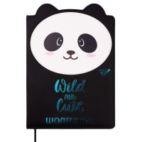 Дневник школьный YES PU твердый Hi, panda! (911396)